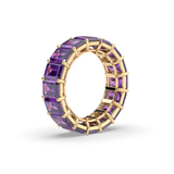 Amethyst Eternity Ring